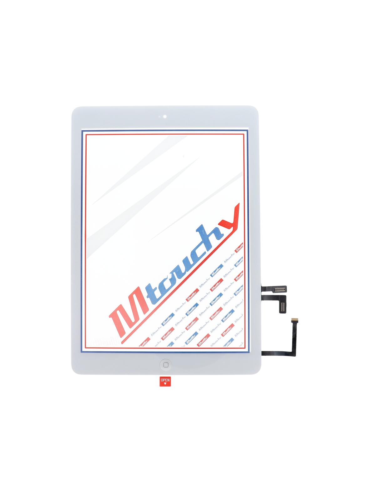 MUSTTBY Ekran dotykowy + taśma klejąca + Home do iPAD Air1 (biały)