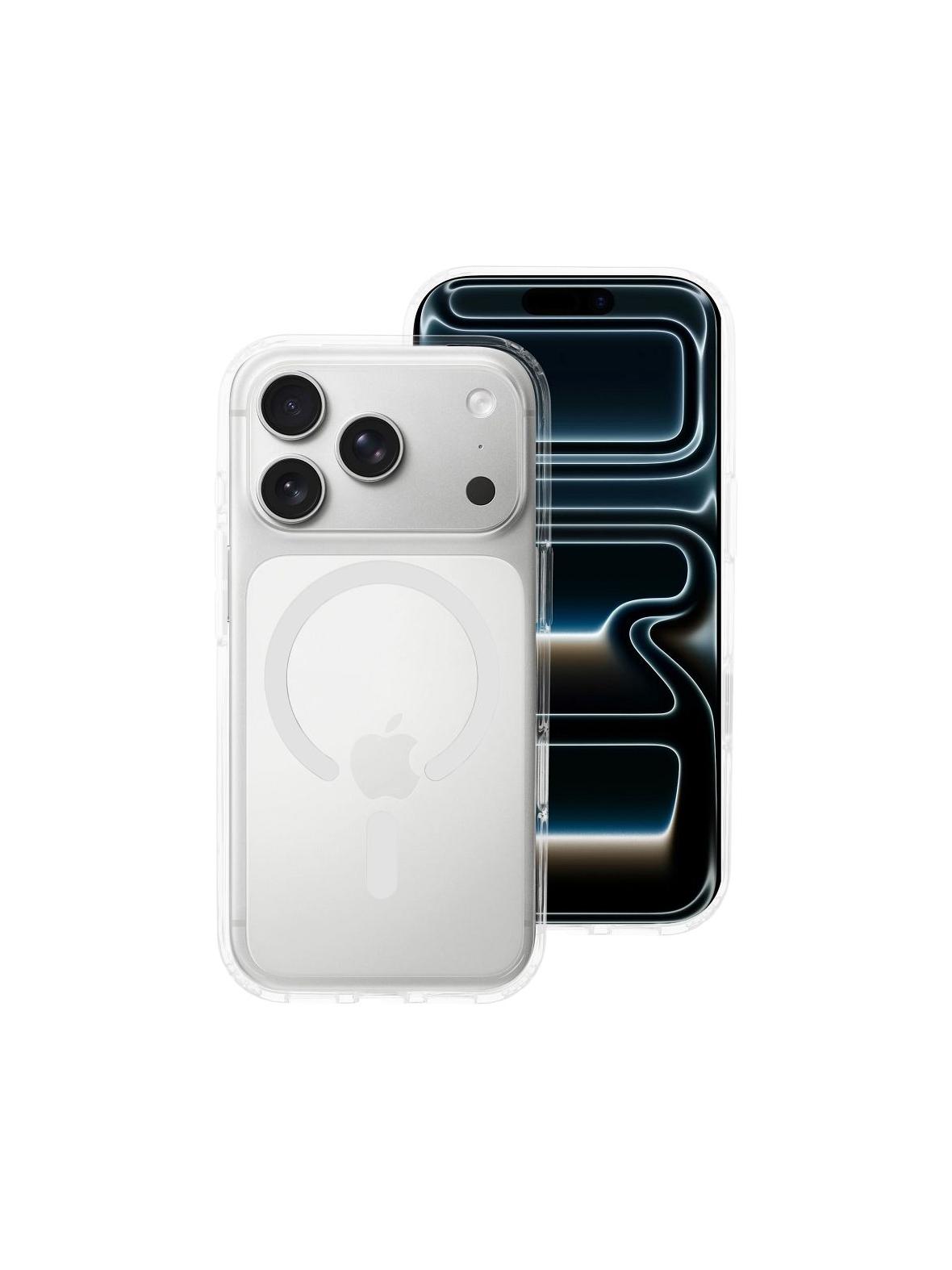 Etui na iPhone 17 PRO Forcell F-Protect Clear Hybrid Premium zgodny z MagSafe transparentne 0INT