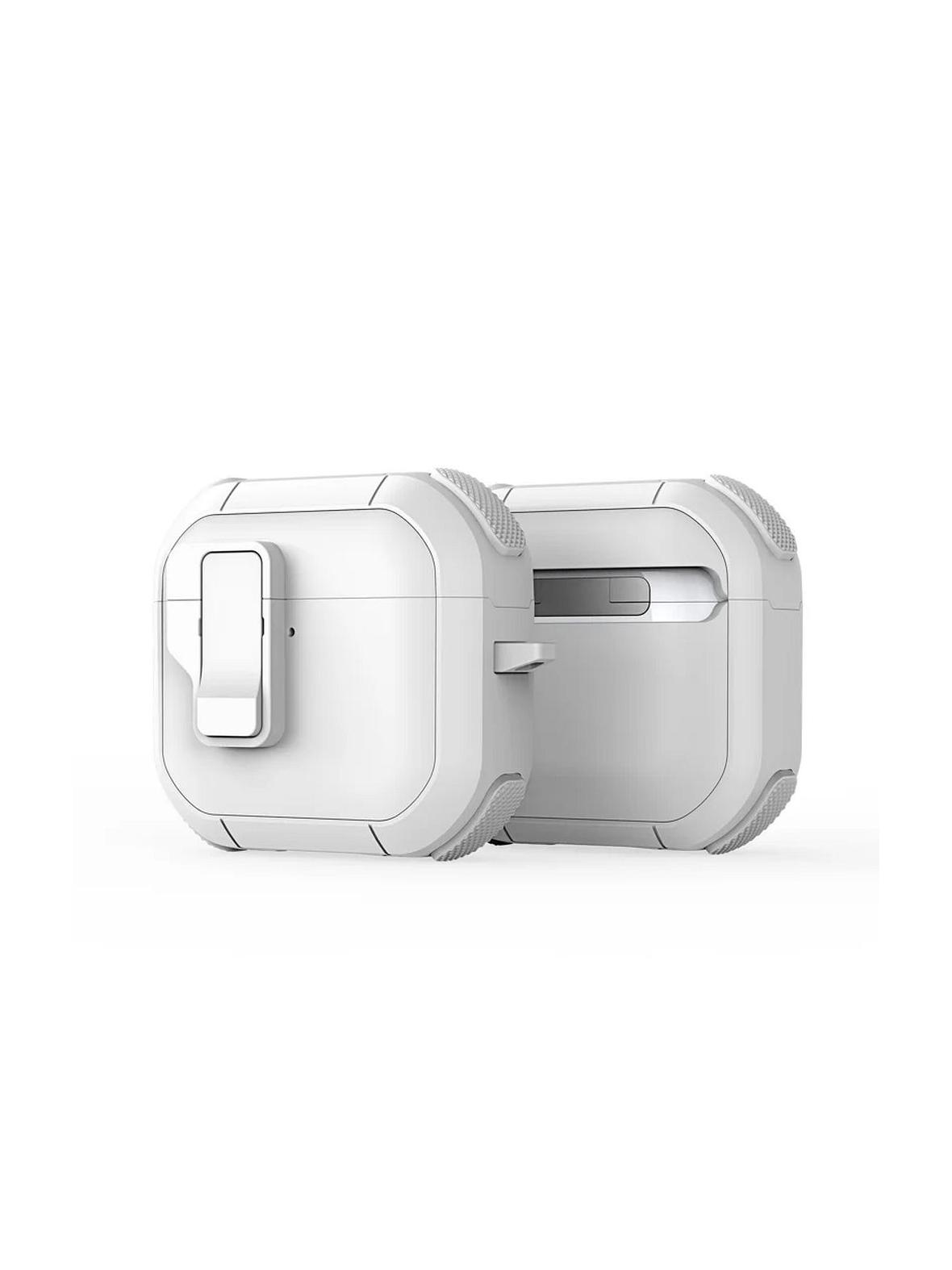 DUX DUCIS futerał PECP ochronny TPU+PC na AirPods 4 biały