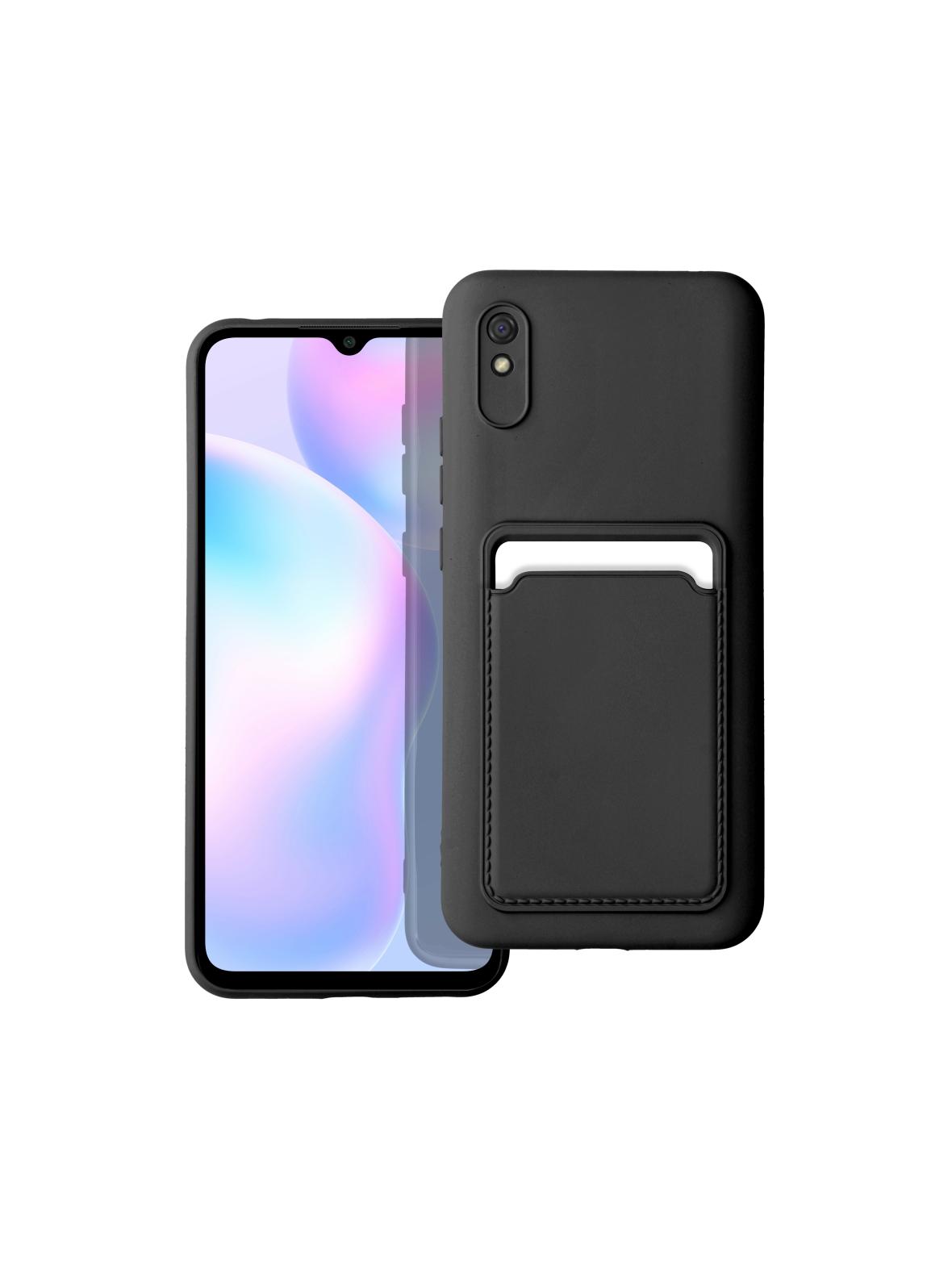 Futerał CARD CASE do XIAOMI Redmi 9A / 9AT czarny
