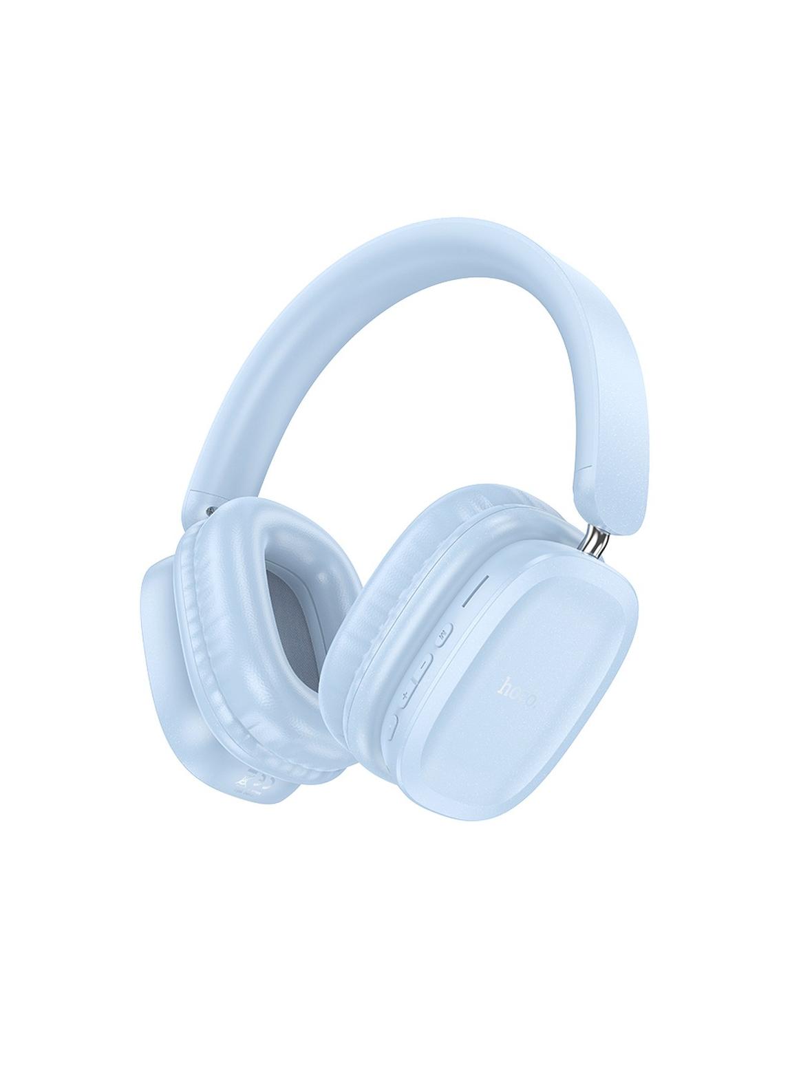 Słuchawki bezprzewodowe nauszne Hoco W51 niebieskie