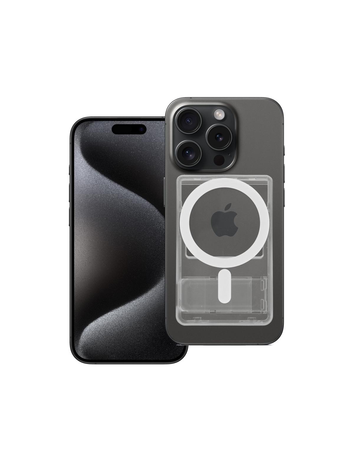 Portfel magnetyczny na karty kompatybilny z MagSafe biały