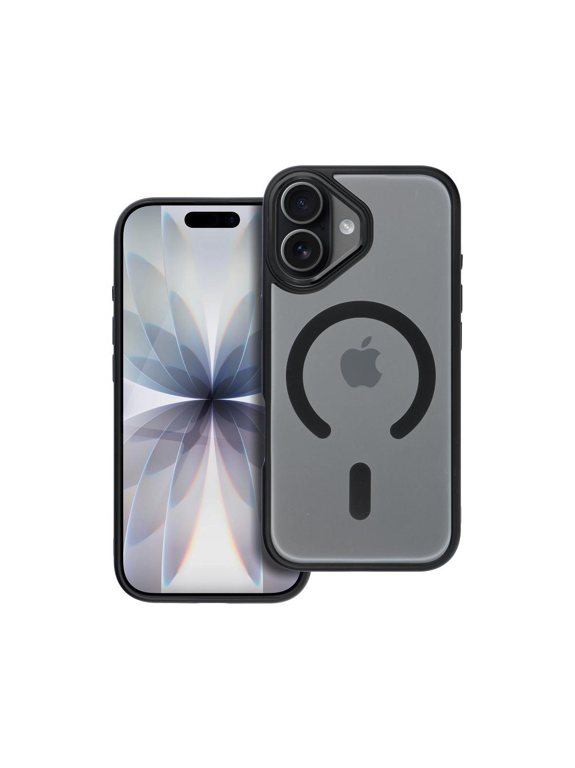 Futerał MATTE MAG COVER kompatybilny z MagSafe do IPHONE 17 czarny