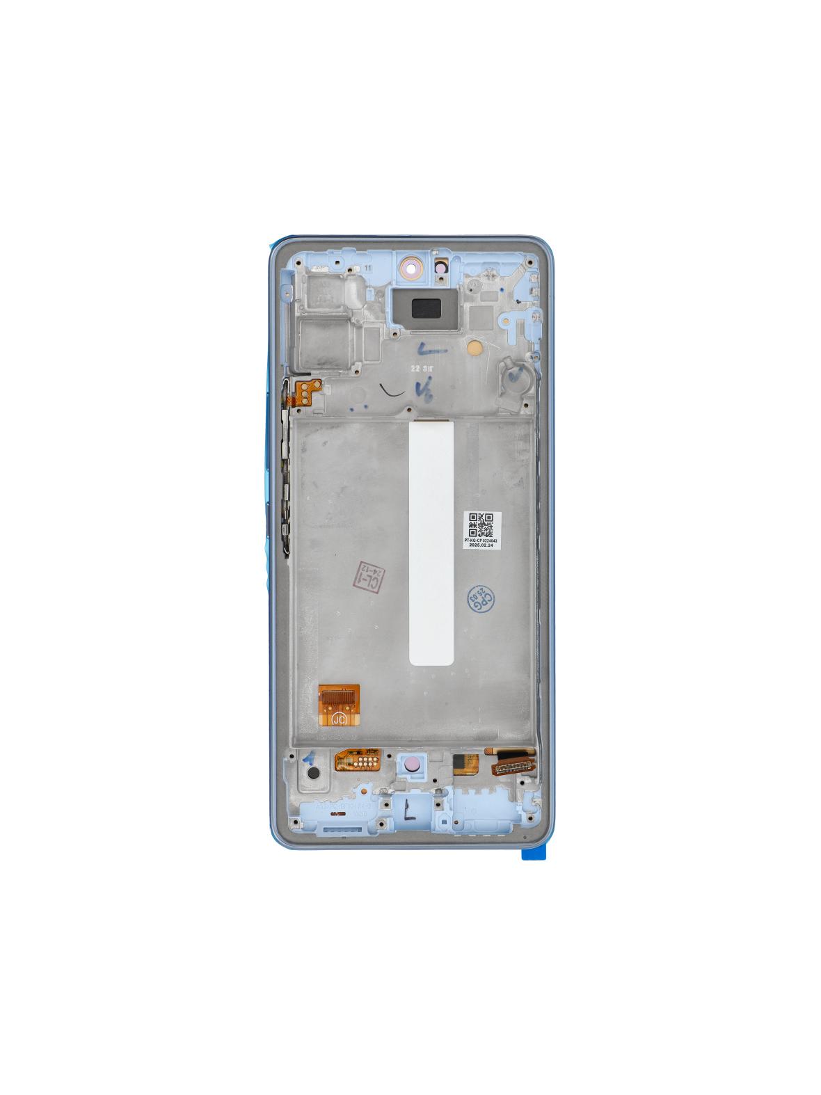 Wyświetlacz LCD do SAMSUNG A53 A536 HARD OLED z ramką niebieski