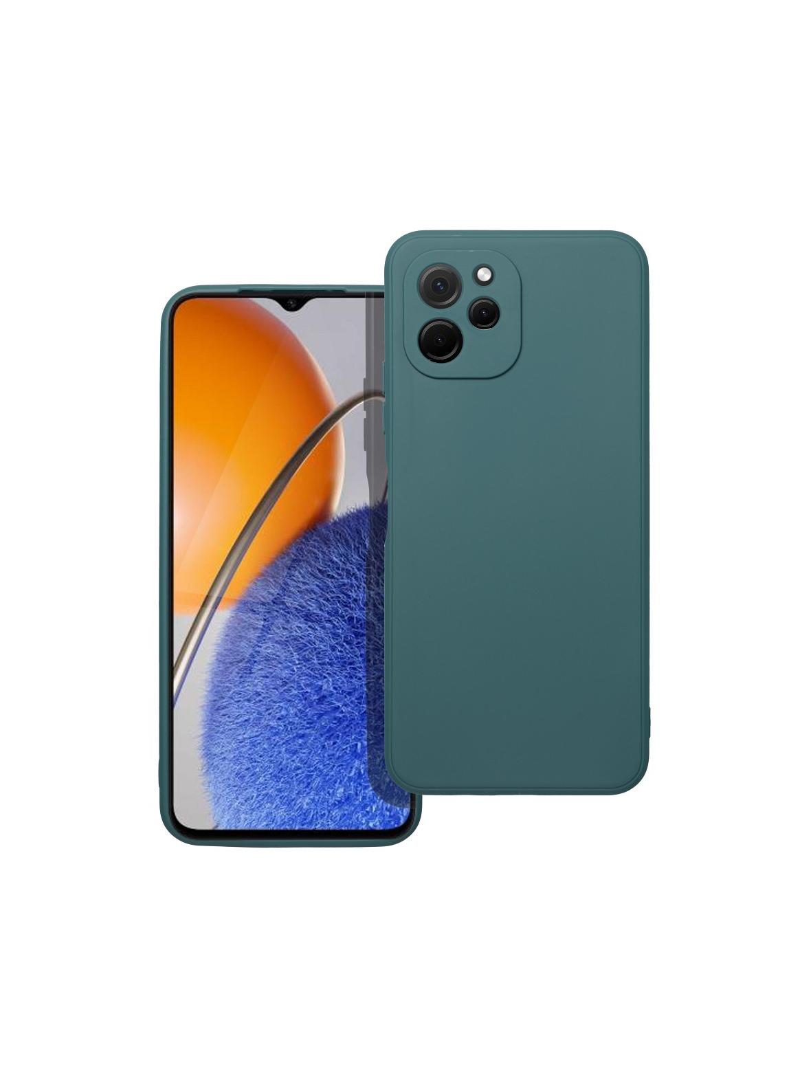 Futerał MATT do HUAWEI Nova Y61 4G ciemnozielony