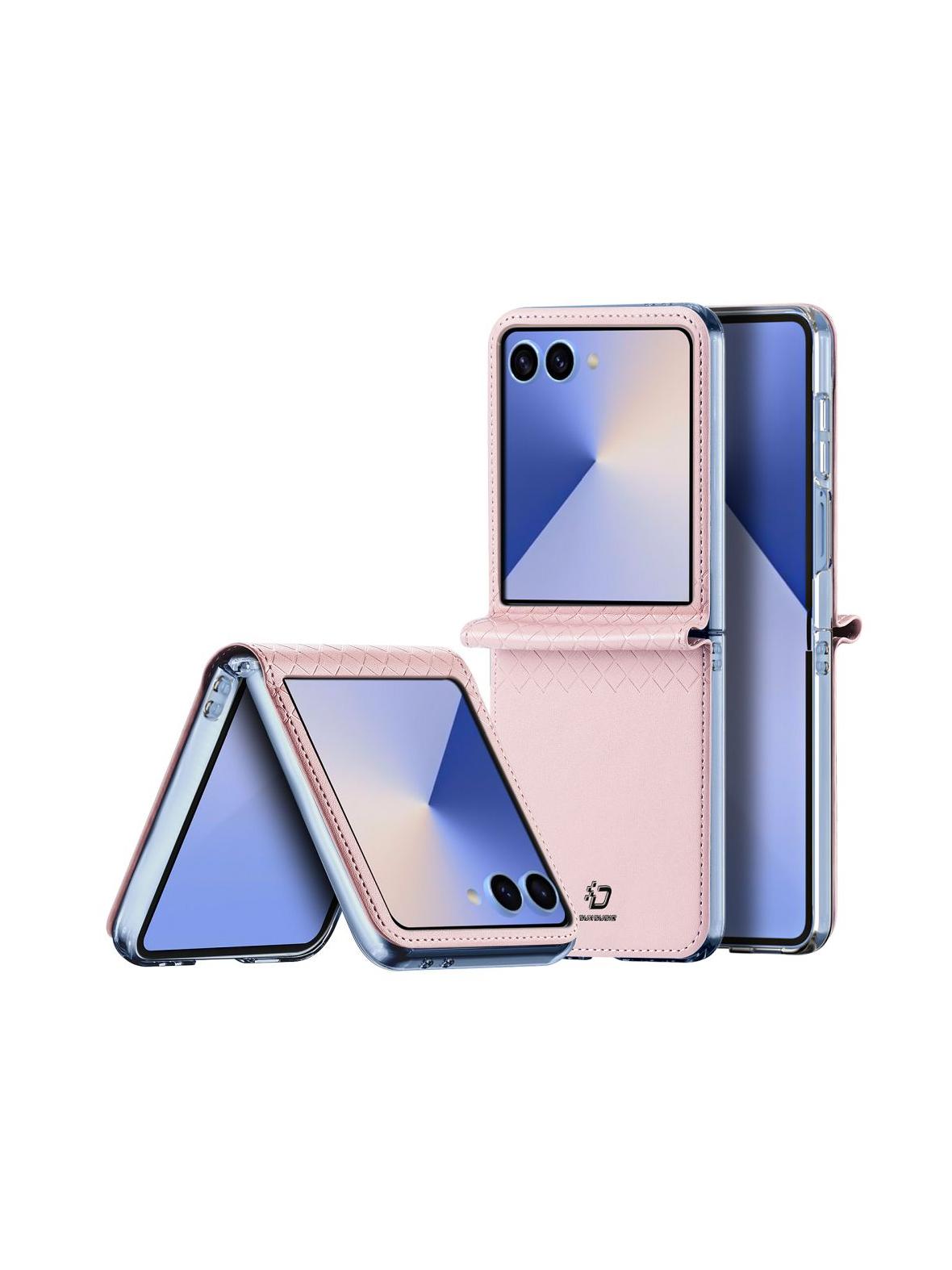 DUX DUCIS futerał BRIL do SAMSUNG Z Flip7 5G różowy