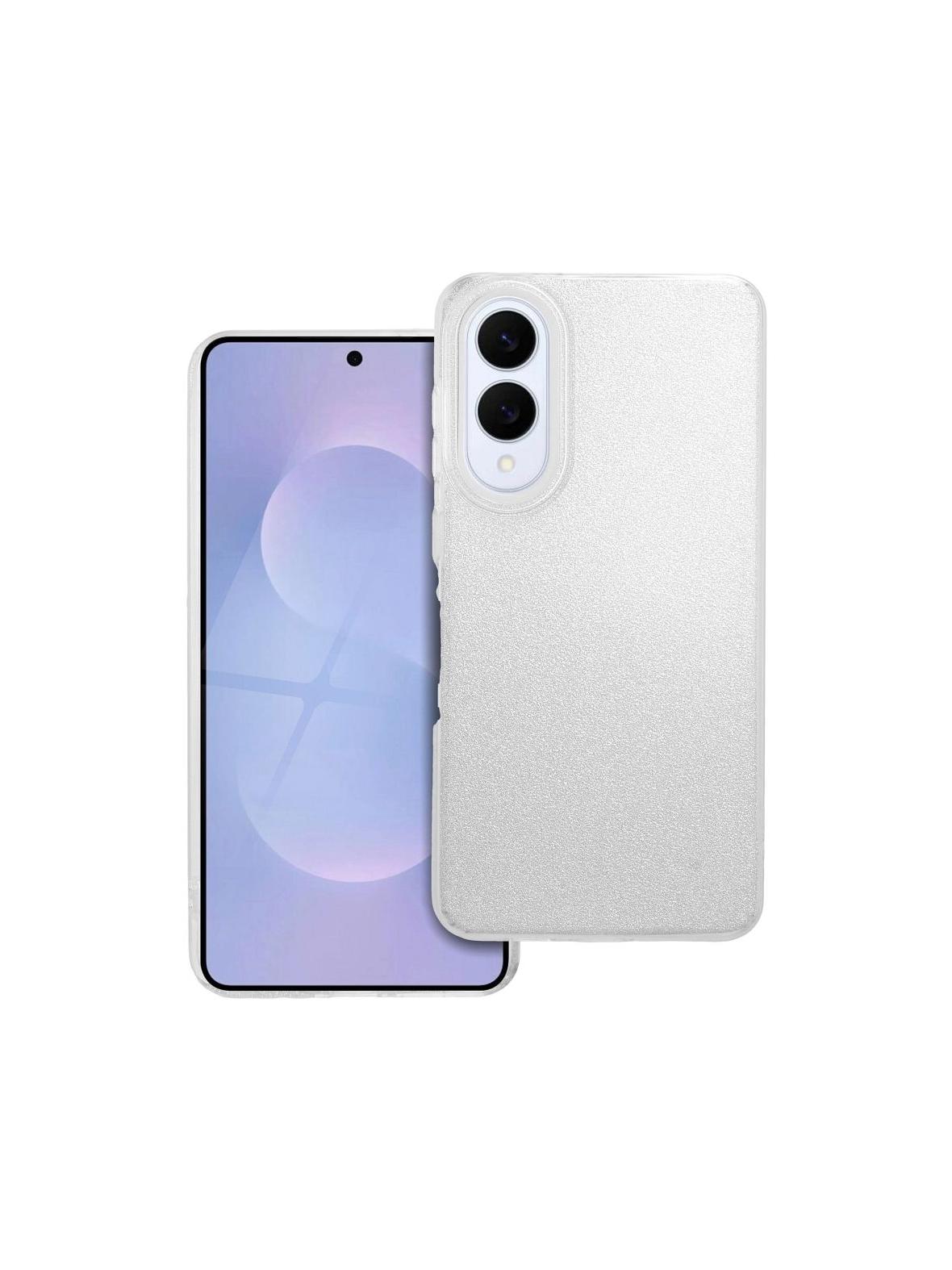 Futerał SHINING do SAMSUNG S25 Edge srebrny