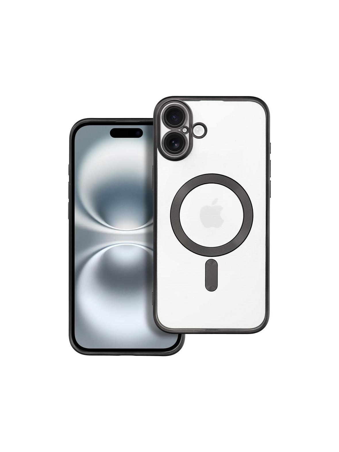 Futerał ELECTRO MAG COVER kompatybilny z MagSafe do IPHONE 16 Plus czarny