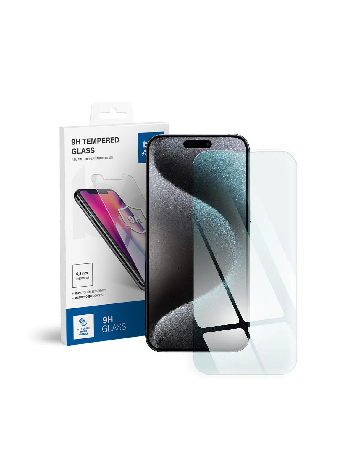 Szkło hartowane do iPhone 15 PRO MAX Blue Star