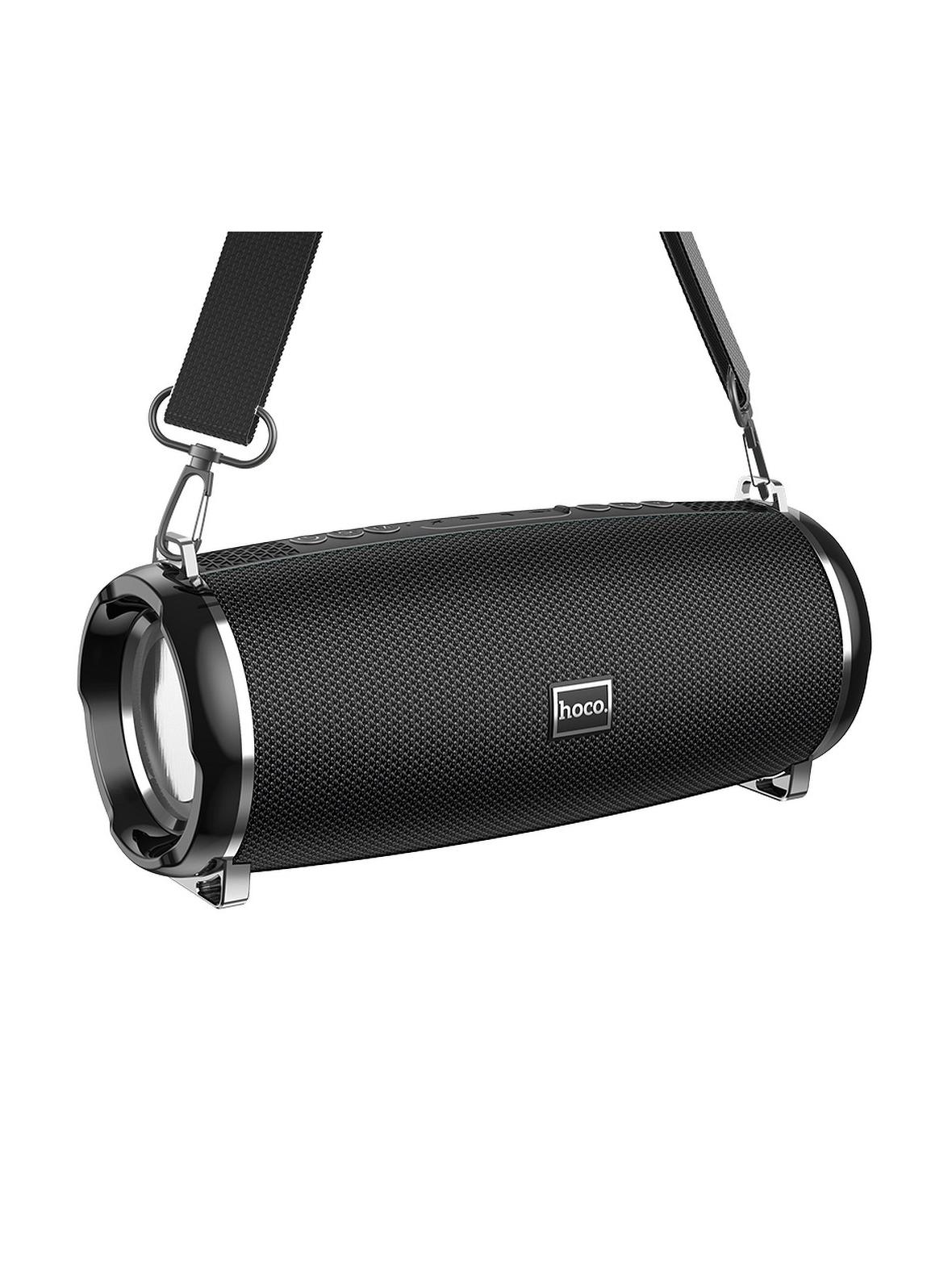 Głośnik bluetooth LED 2 x 5W 6h Hoco HC2 czarny