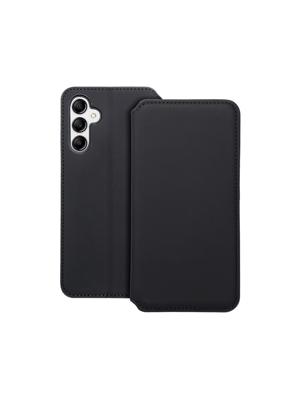 Kabura DUAL POCKET Book do SAMSUNG A14 4G / A14 5G  czarny
