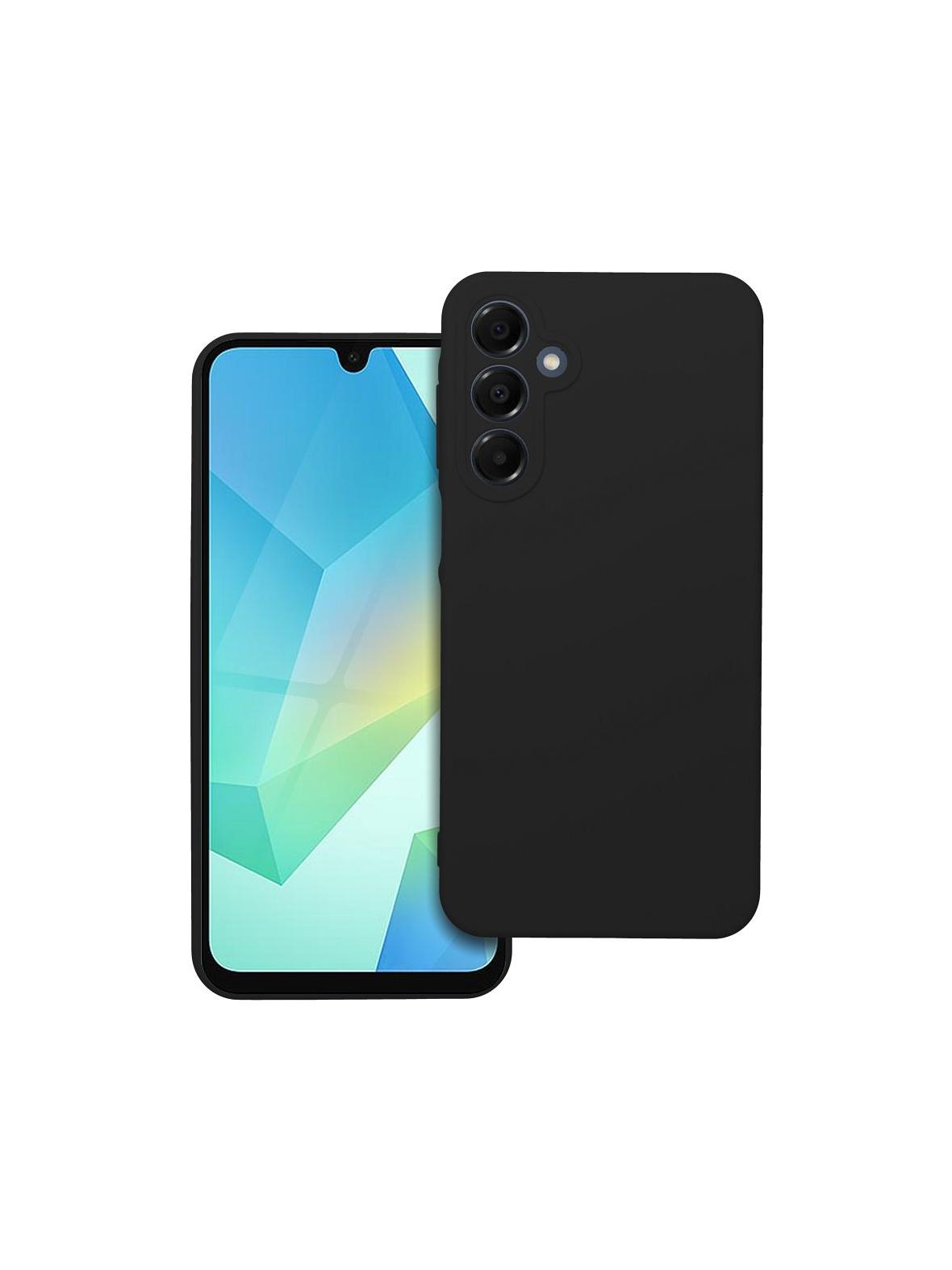 Futerał SILICONE do SAMSUNG A16 5G / A16 4G czarny