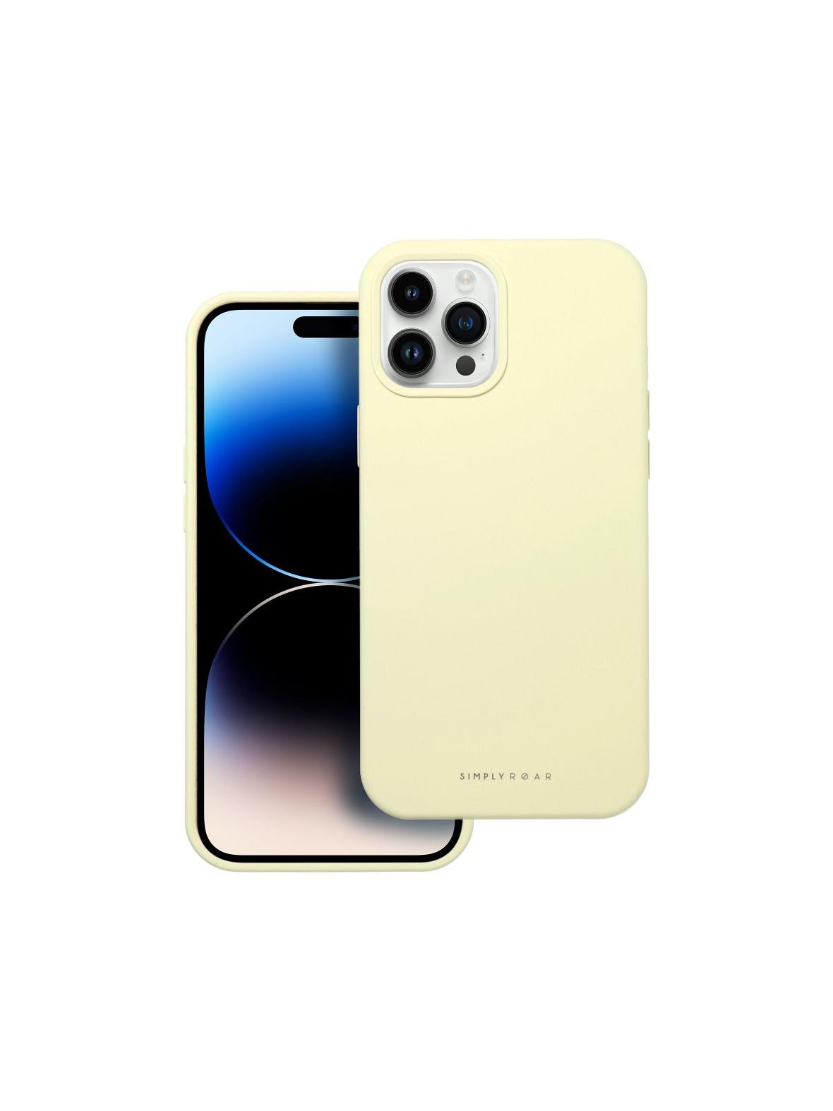 ROAR futerał CLOUD SKIN do IPHONE 12 Pro Max Jasnożółty