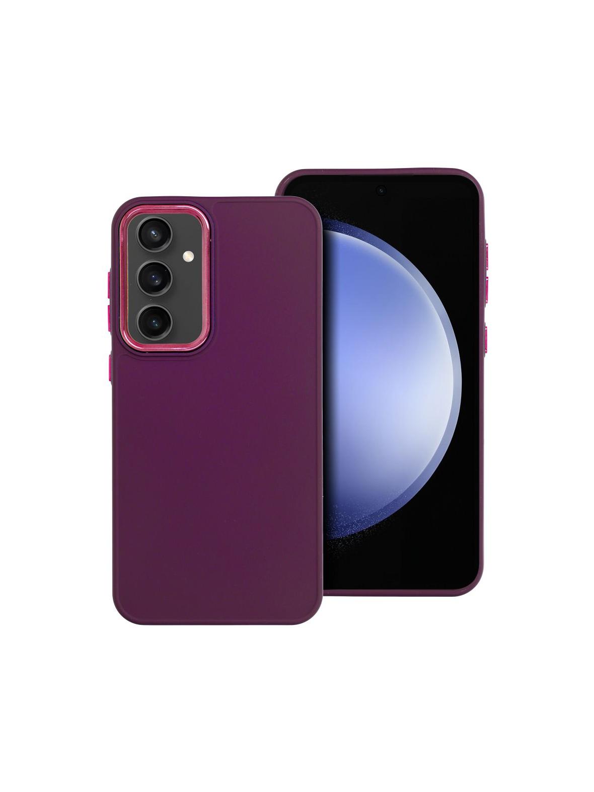 Futerał FRAME do SAMSUNG S23 FE fioletowy