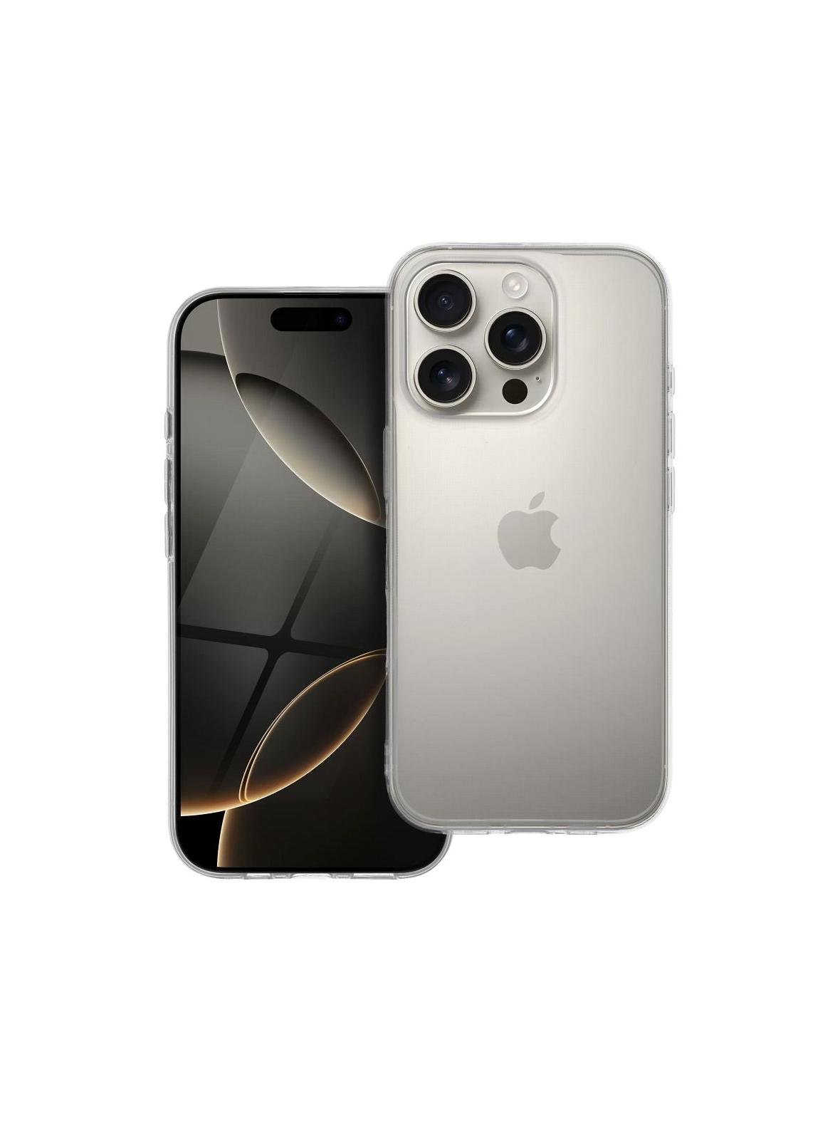 Futerał CLEAR CASE 2 mm do IPHONE 16 Pro transparentny