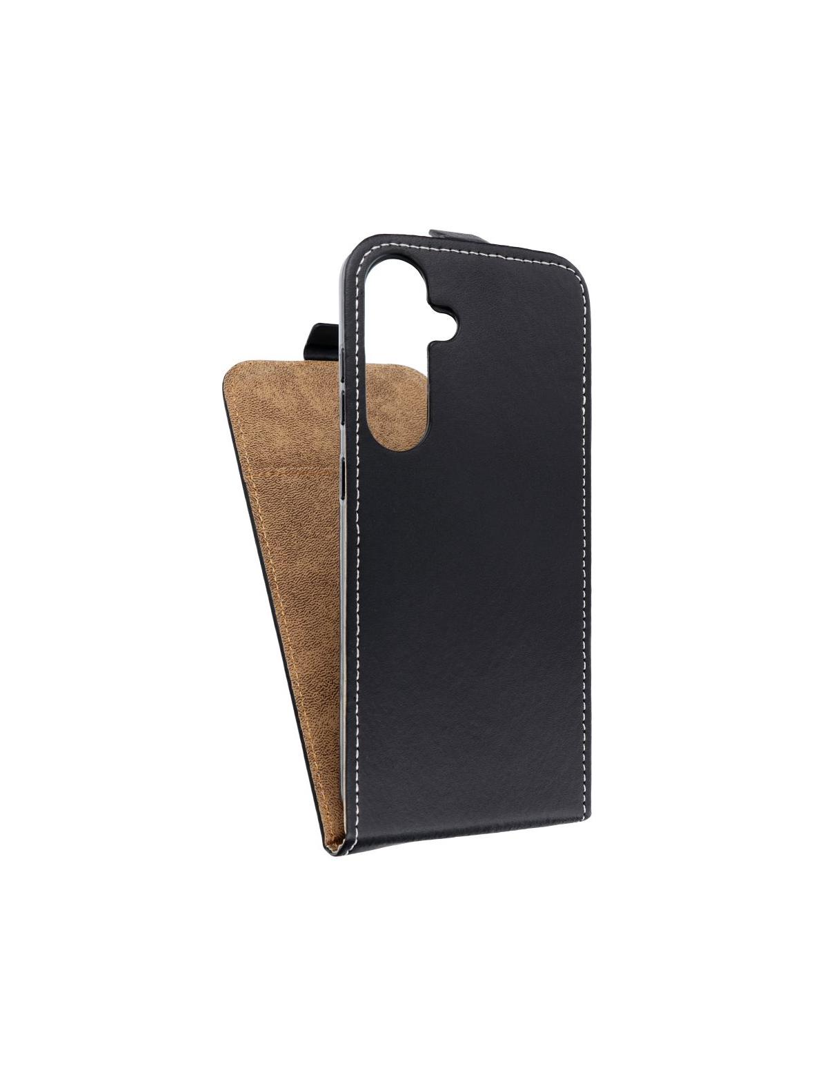 Kabura SLIM FLEXI FRESH pionowa do SAMSUNG S25 Plus czarna