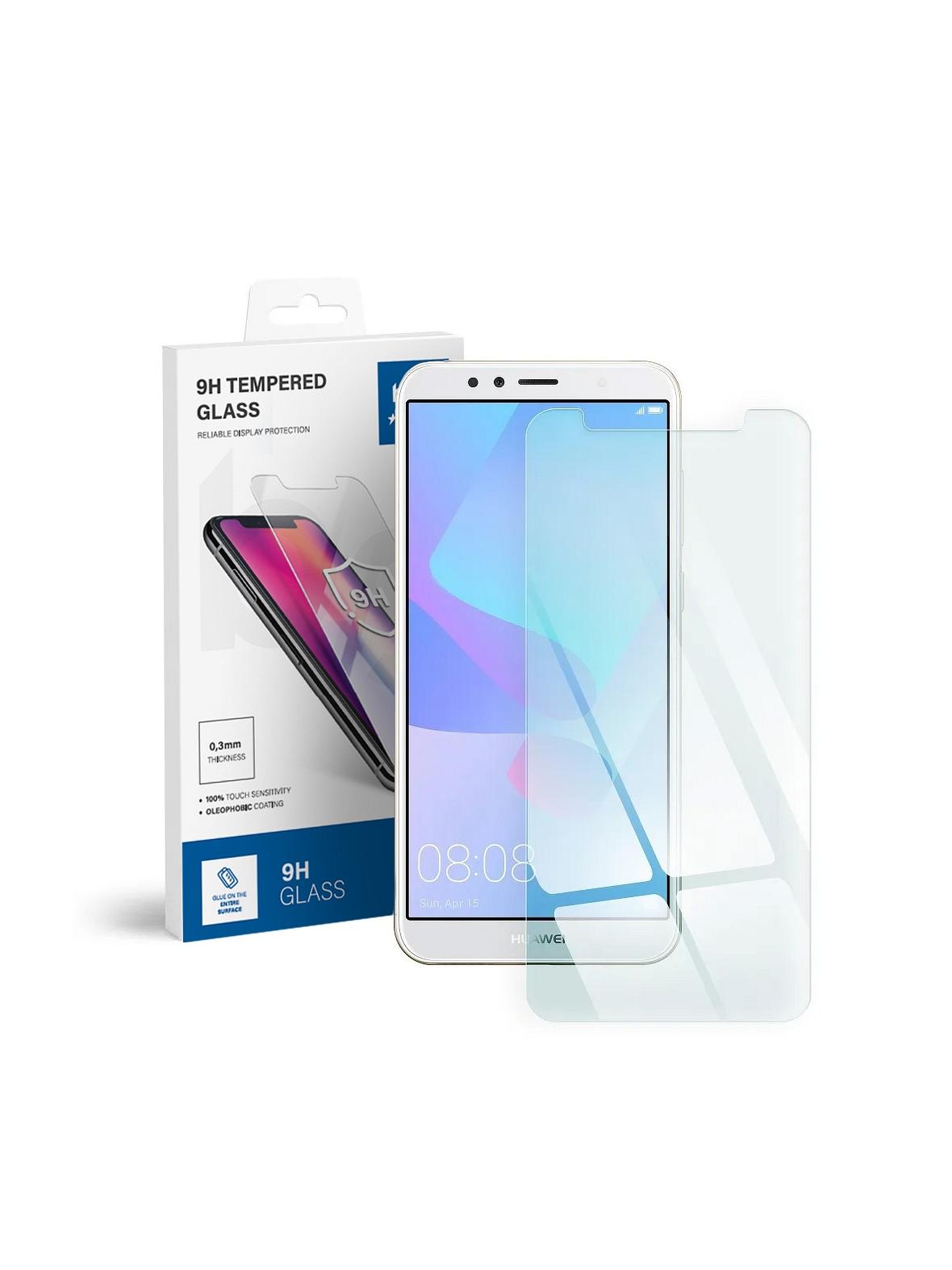 Szkło hartowane do Huawei Y6 2018 Blue Star