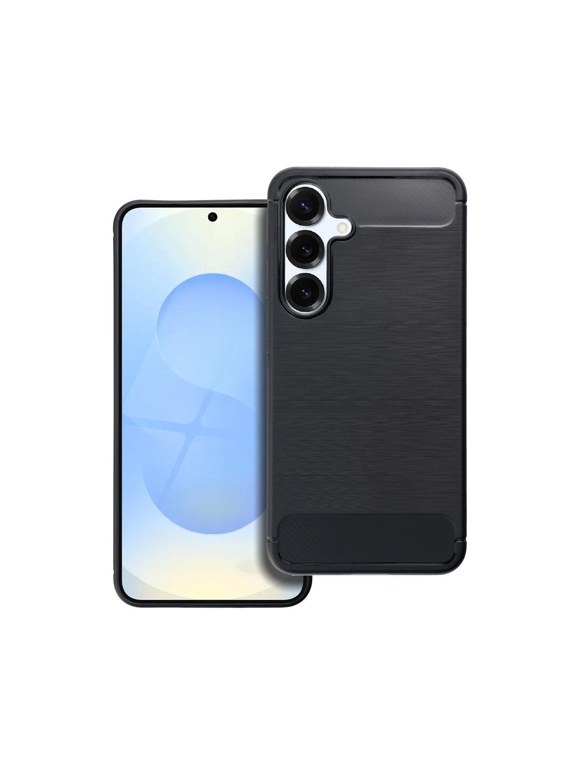 Futerał CARBON do SAMSUNG S25 czarny