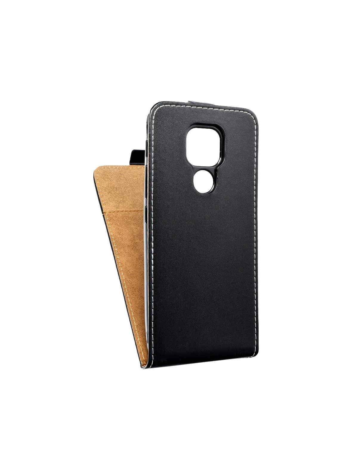 Kabura SLIM FLEXI FRESH pionowa do MOTOROLA MOTO E7 Plus / G9 Play / G9 czarna