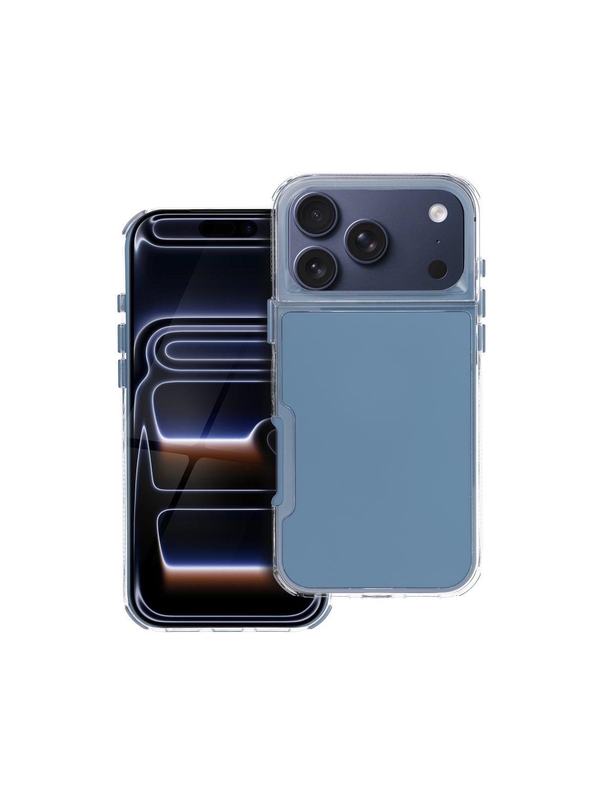 Futerał MATRIX do IPHONE 17 Pro Max niebieski