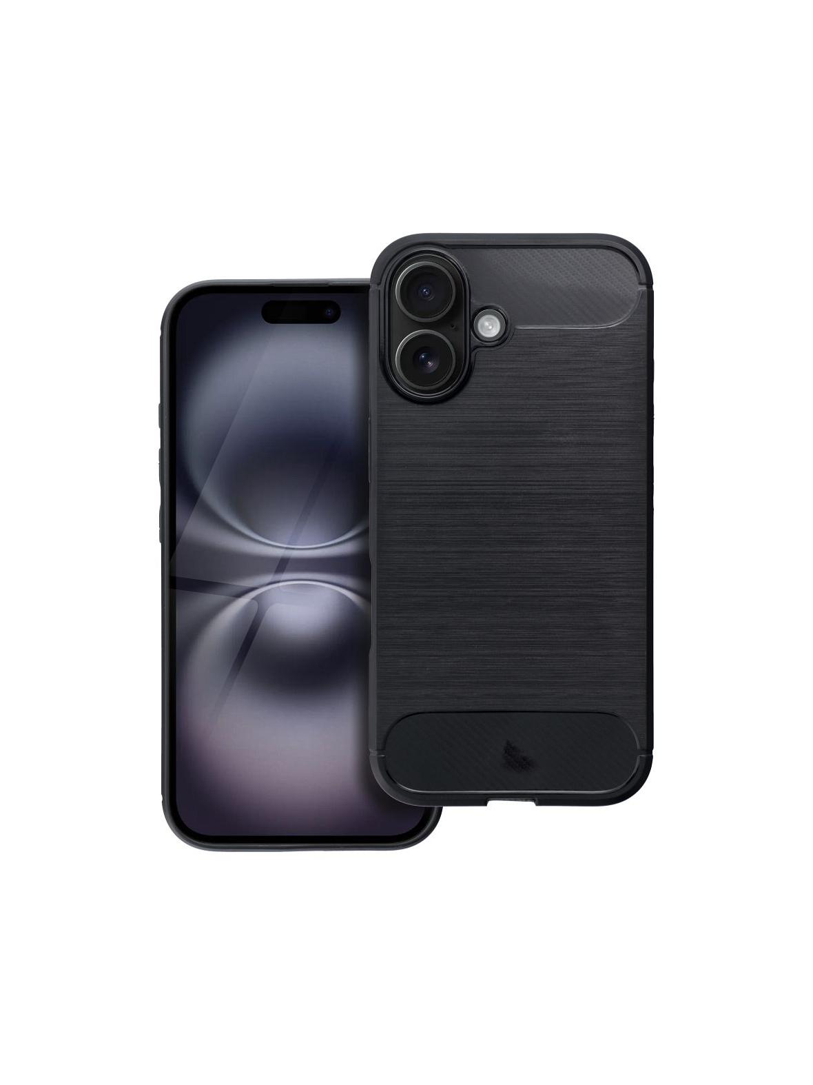 Futerał CARBON do IPHONE 16 czarny