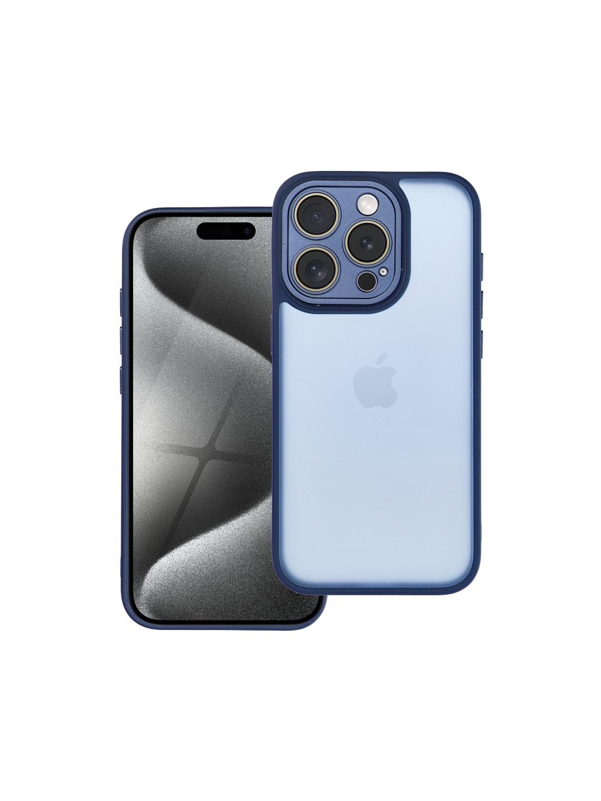 Futerał VARIETE do IPHONE 15 Pro granatowy