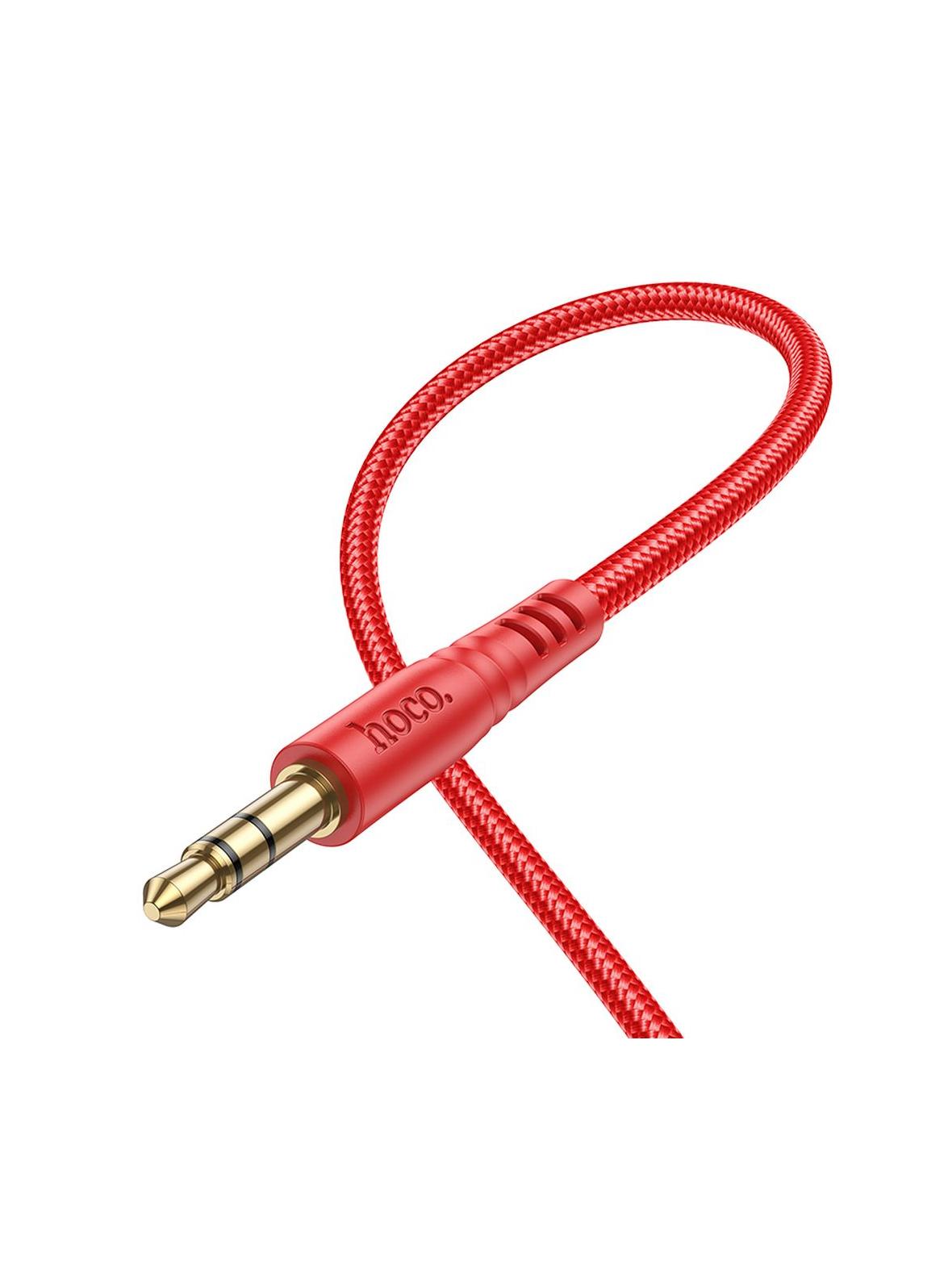 Kabel AUX Jack 3,5 mm do Jack 3,5 mm Hoco 1 m UPA24 czerwony