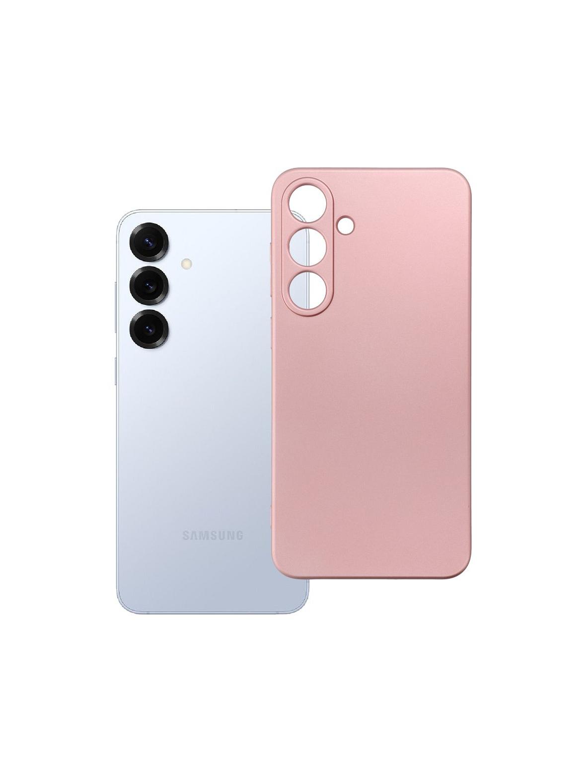 Futerał METALLIC do SAMSUNG S25 Plus różowy