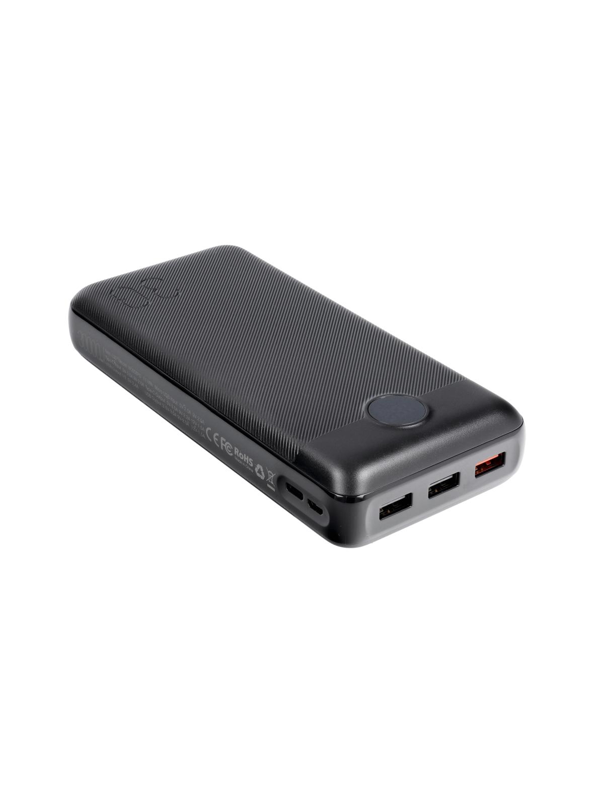 Powerbank Veger L30 (W3008PD) PD QC3.0 3A 20W 30000 mAh czarny