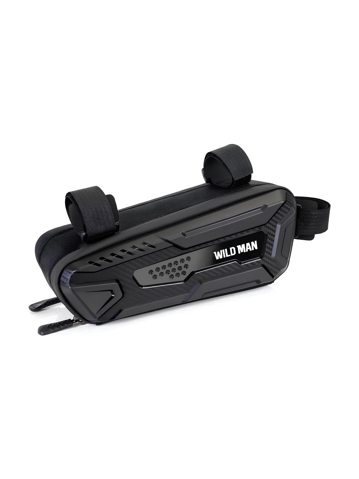 WILDMAN sakwa rowerowa pod ramę na zamek 1L M40 czarna