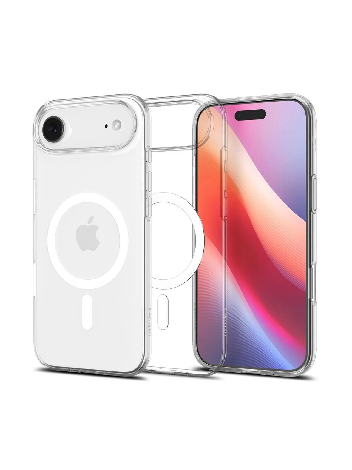 SPIGEN futerał LIQUID CRYSTAL MAG MAGSAFE IPHONE 17 AIR CLEAR/WHITE