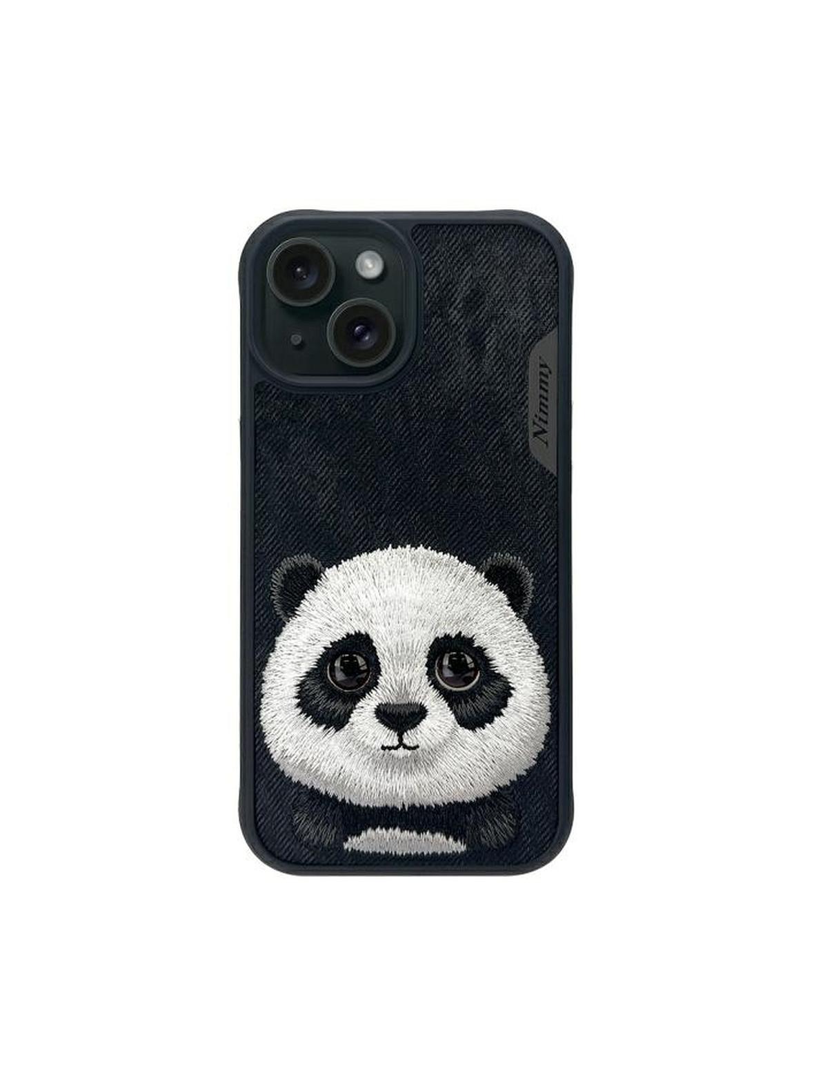 NIMMY futerał BIG EYED PET 2.0 Panda do IPHONE 15 czarny