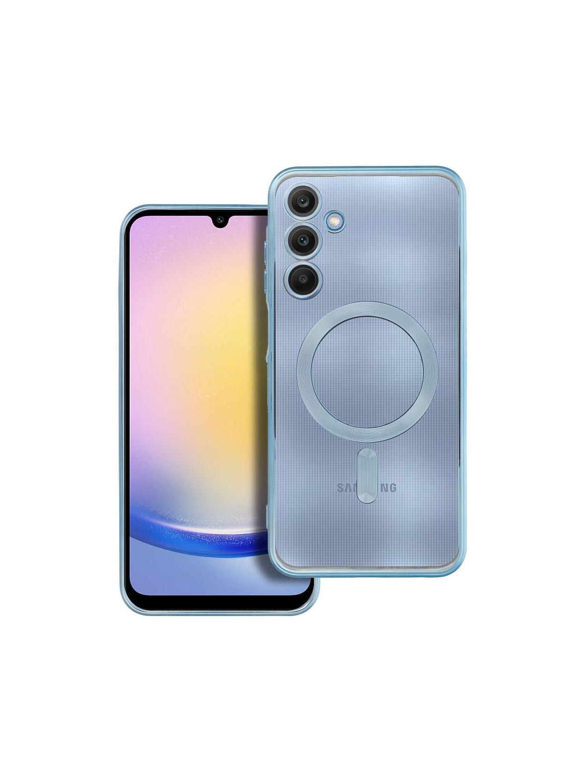 Futerał ELECTRO MAG COVER kompatybilny z MagSafe do SAMSUNG A25 niebieski