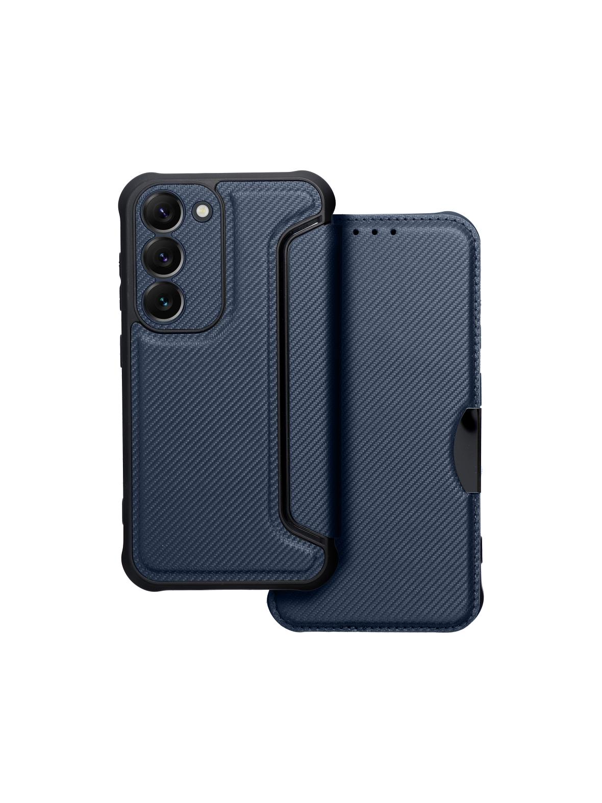 Kabura RAZOR Book do SAMSUNG S23 niebieski