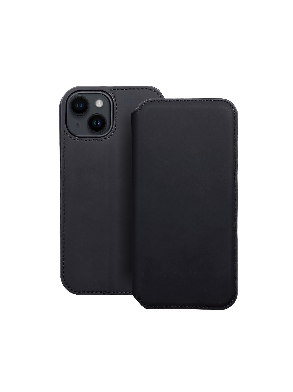 Kabura DUAL POCKET Book do IPHONE 14 czarny