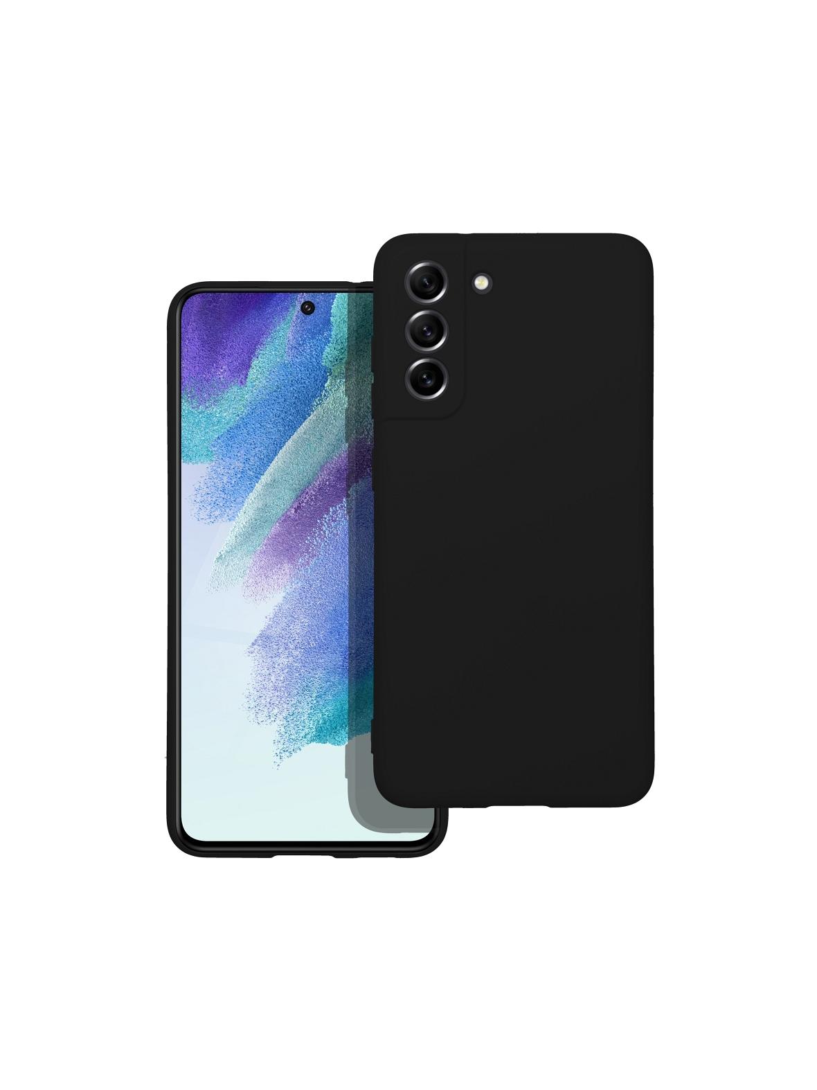 Futerał SILICONE do SAMSUNG S21 FE czarny