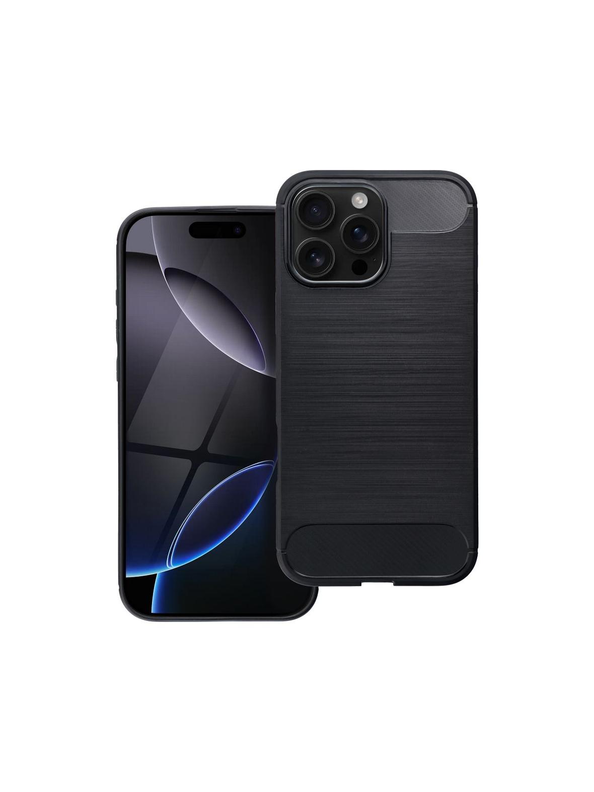 Futerał CARBON do IPHONE 16 Pro Max czarny