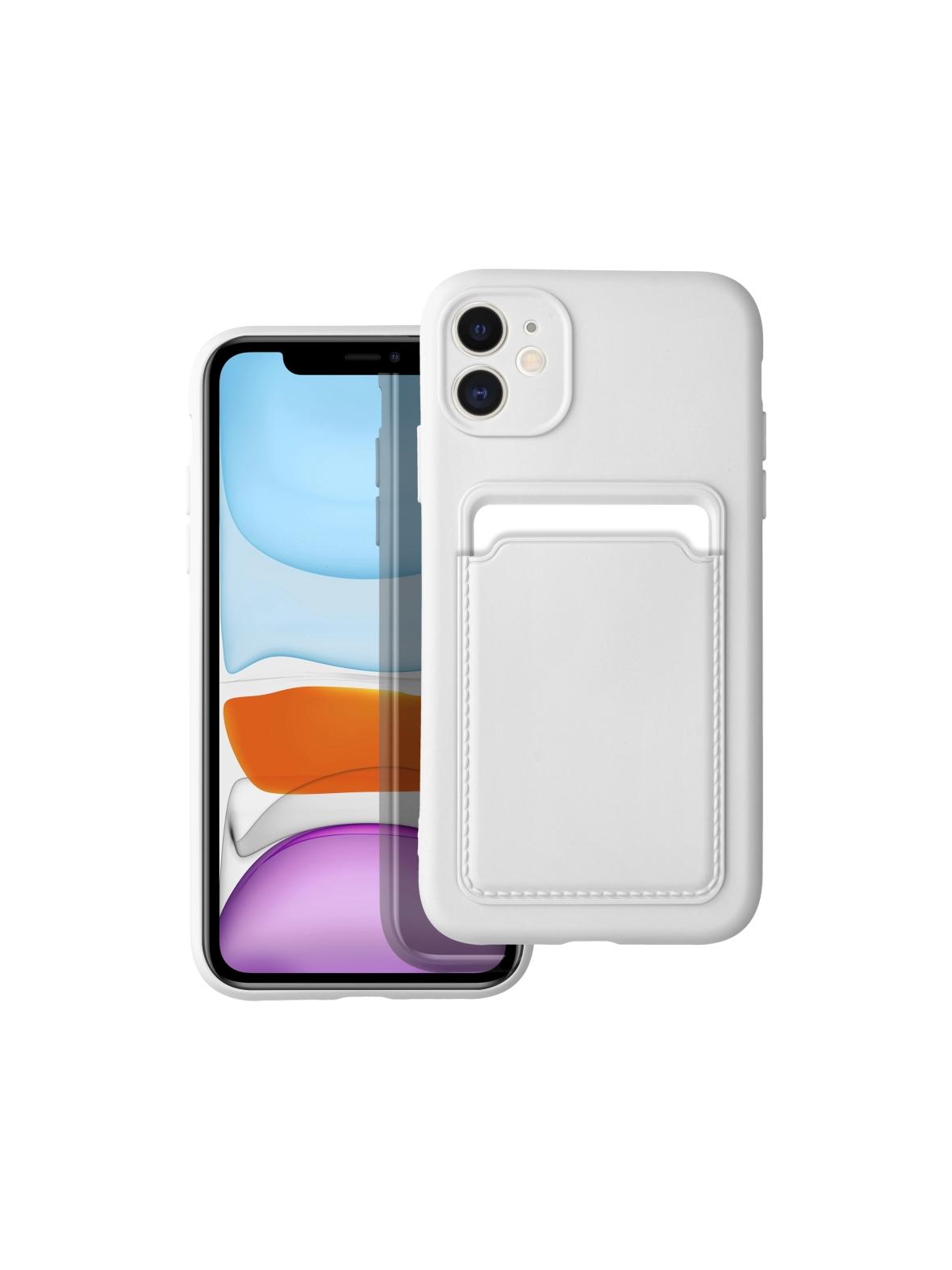 Futerał CARD CASE do IPHONE 11 biały