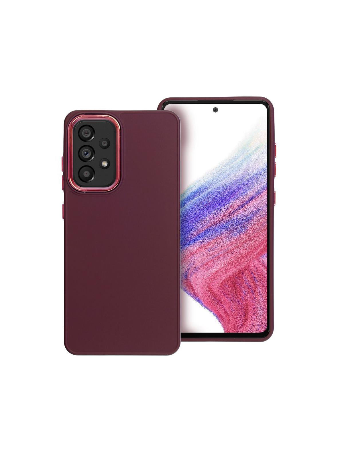 Futerał FRAME do SAMSUNG A52 5G / A52 LTE ( 4G ) / A52s 5G fioletowy