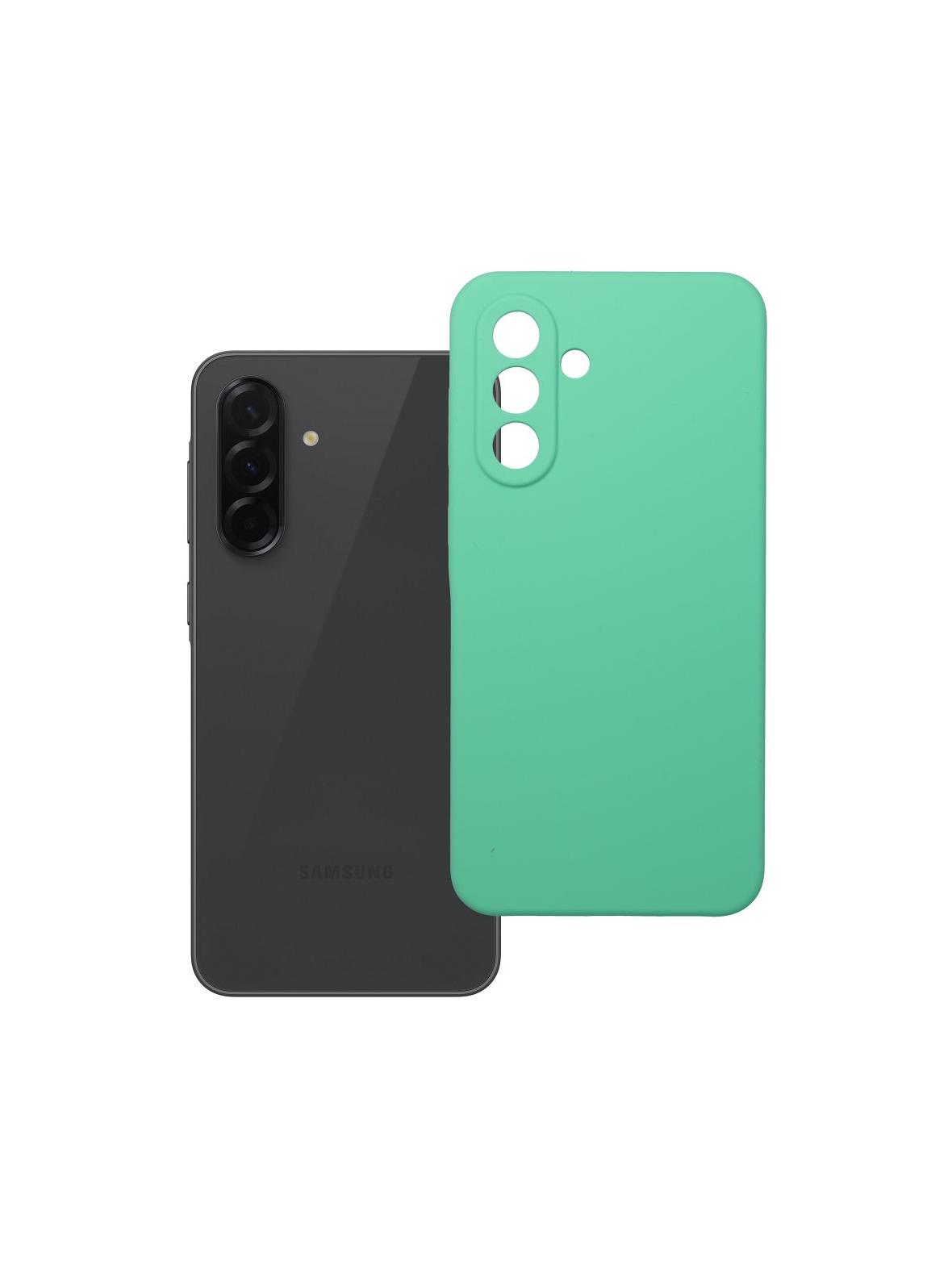 Futerał SILICONE 2mm do SAMSUNG A36 5G miętowy