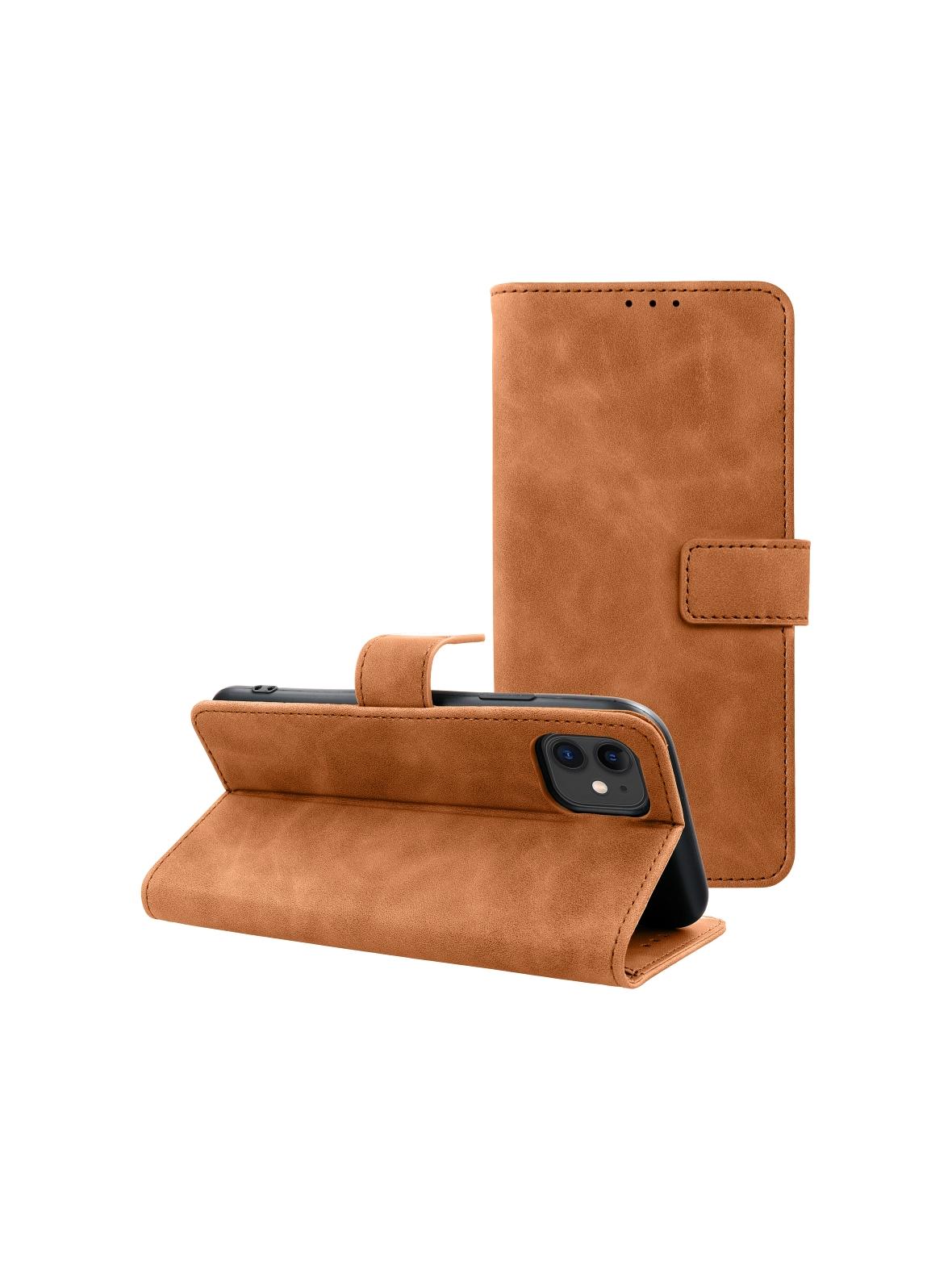 Kabura TENDER Book do IPHONE 11 brązowy