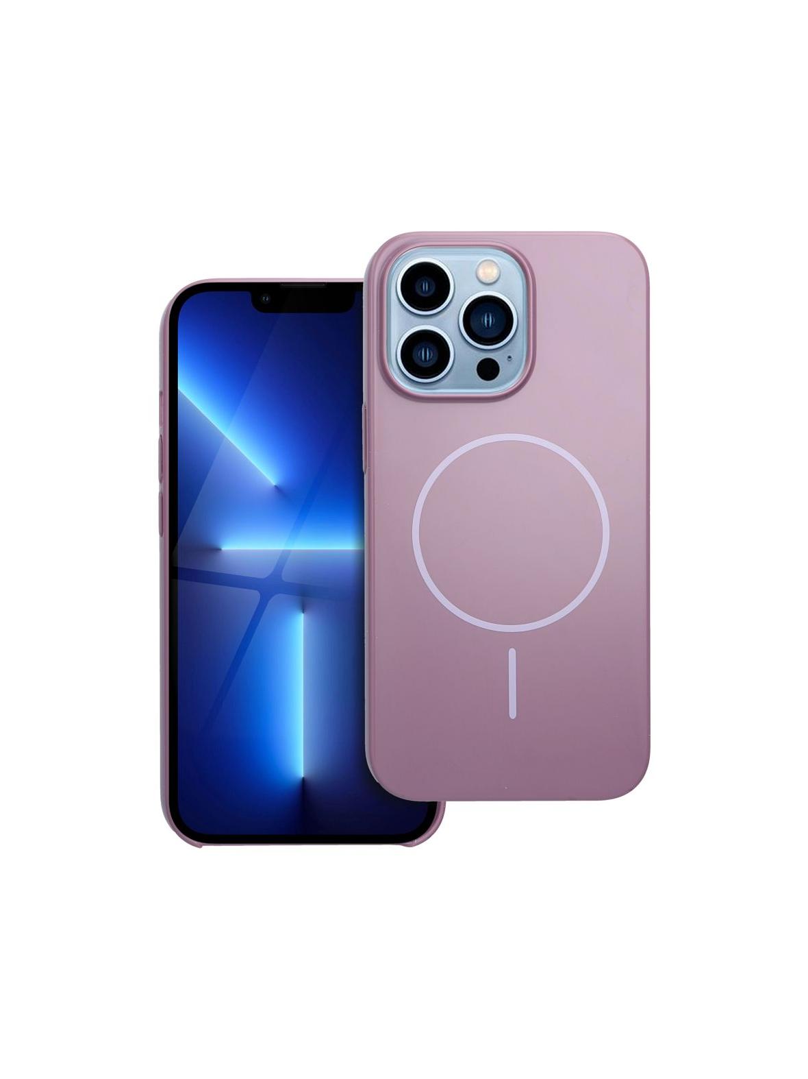 Glossy Mag Cover kompatybilny z MagSafe pasuje do IPHONE 13 PRO fioletowy