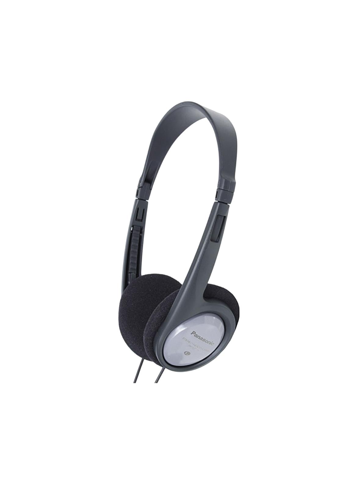Słuchawki przewodowe (5m) do telewizora Headset TV PANASONIC RP-HT090E-H czarne