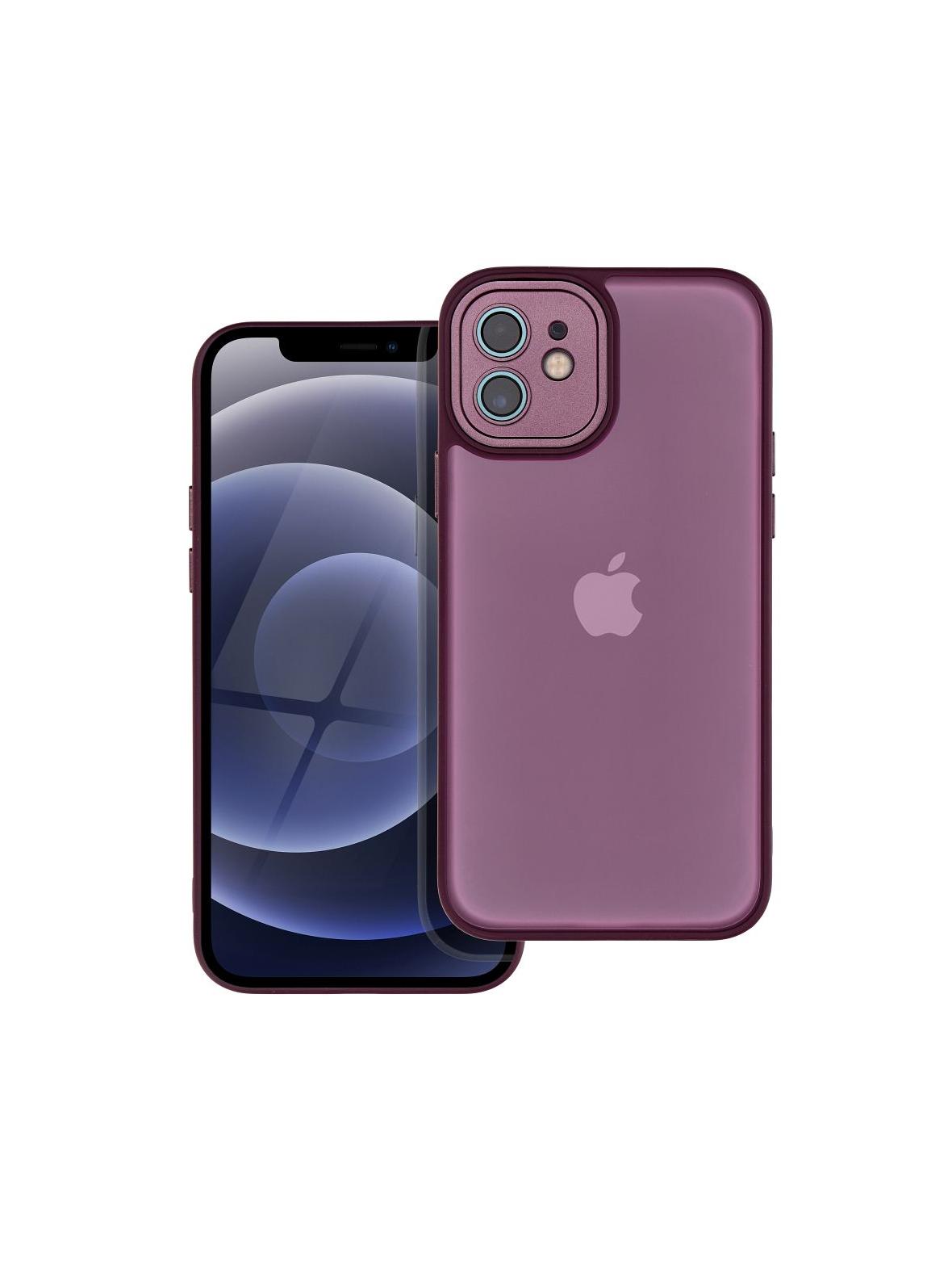 Futerał VARIETE do IPHONE 12 purpurowy