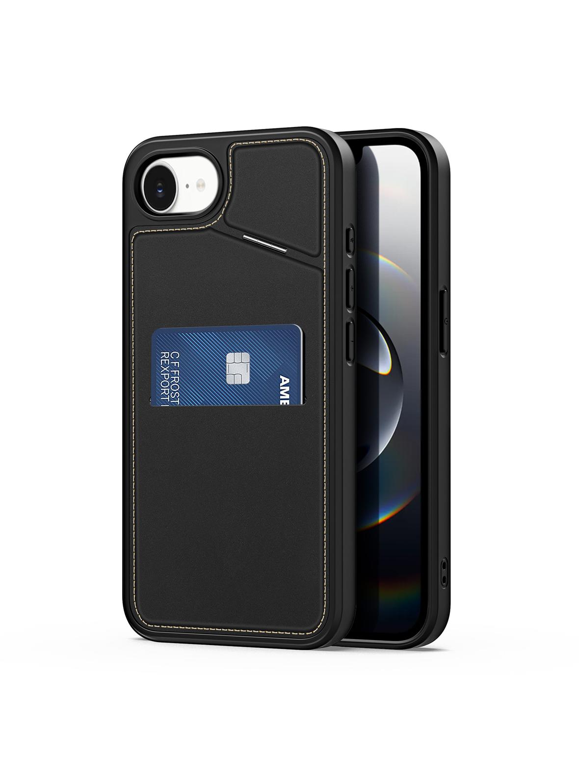 DUX DUCIS futerał RAFI II MAG z podstawką kompatybilny z MagSafe do IPHONE 16e (SE 4 2025) czarny