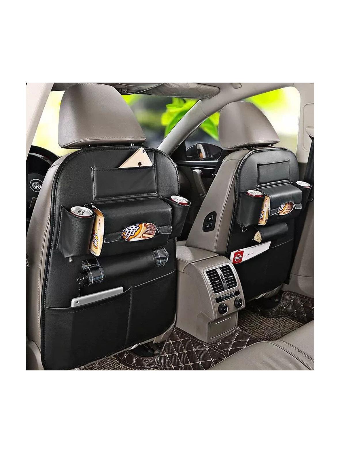 Organizer samochodowy na fotele przednie z przegródkami MAGIC czarny