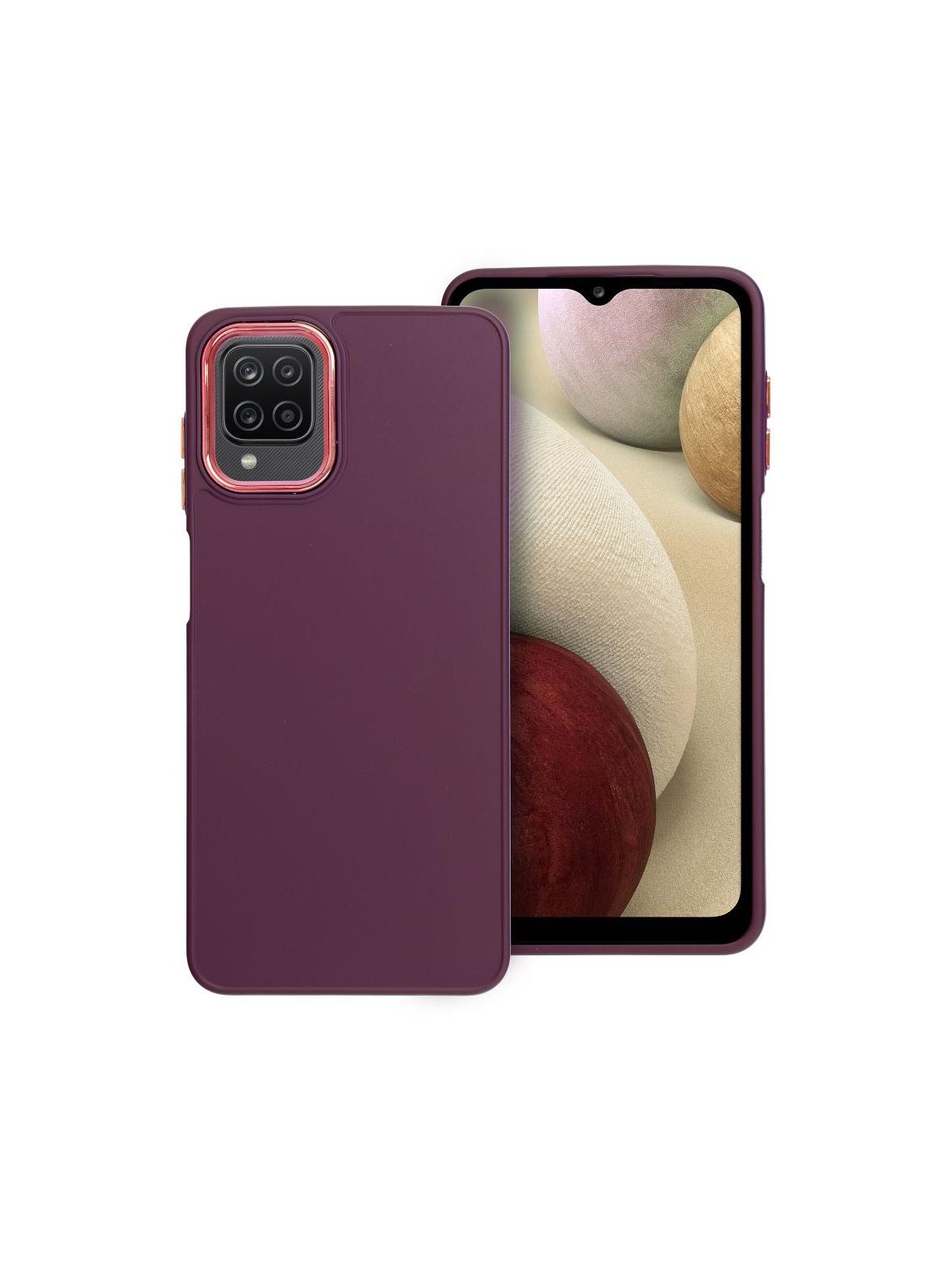 Futerał FRAME do SAMSUNG A12 / M12 fioletowy