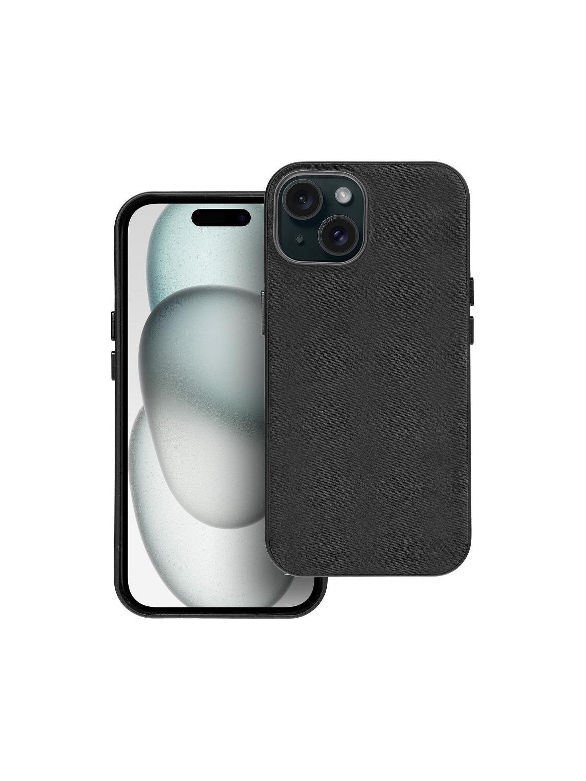 Futerał WOVEN MAG COVER kompatybilny z MagSafe do IPHONE 15 czarny