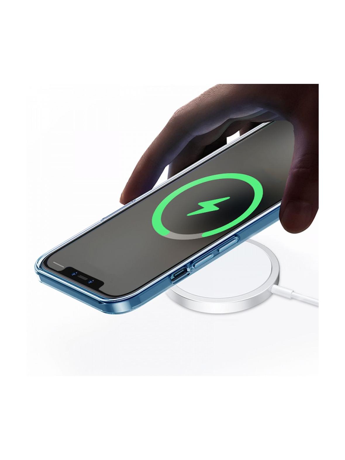 WiWU - Ładowarka bezprzewodowa 15W do telefonów kompatybilna z MagSafe Wi-W009