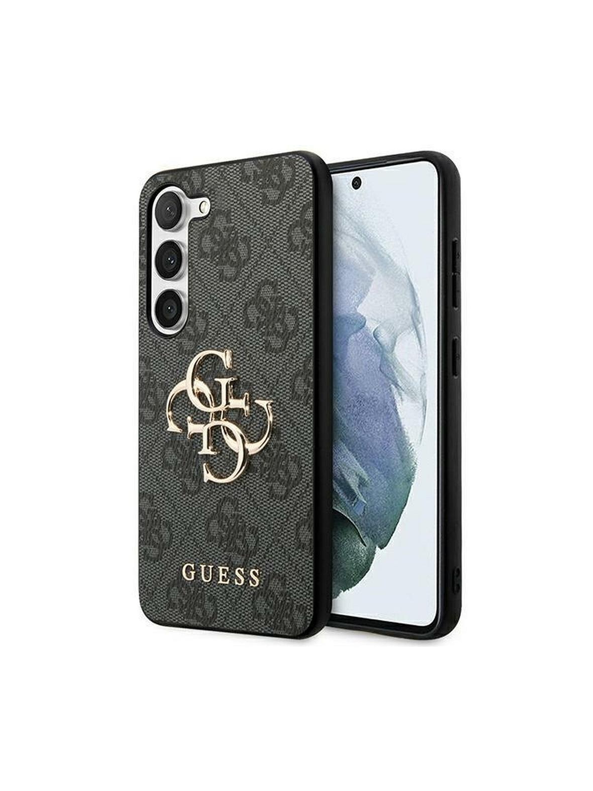 GUESS futerał do SAMSUNG A55 GUHCSA554GMGGR (PU Big 4G Metal Logo) czarny
